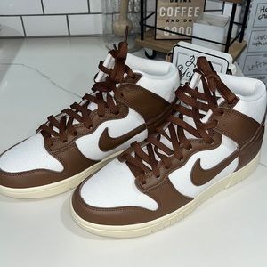 Nike Dunk High Retro Premium SE Certified Fresh Casual shoes (brown) Mens size 8
